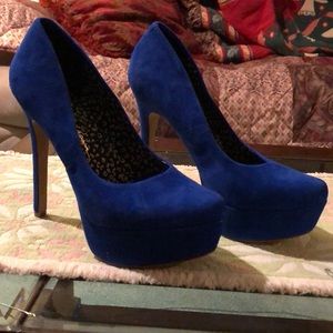 Suede Heels